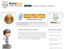 Tablet Screenshot of brainy-brain.com